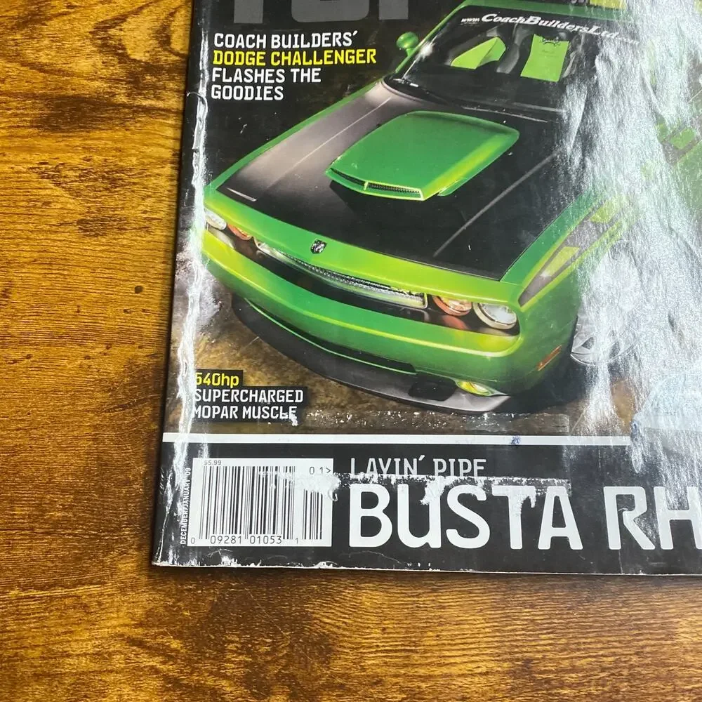Rides Magazine Dec/Jan 2009_Topless!, Busta Rhymes